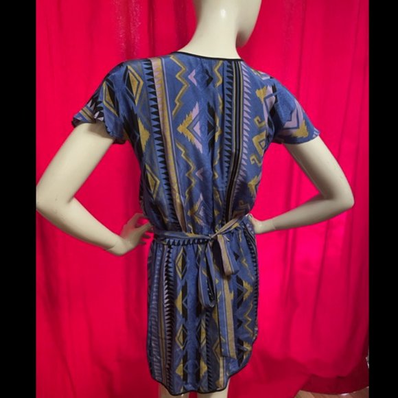 Yumi Kim Silk Mini Dress Size Small - Picture 5 of 7